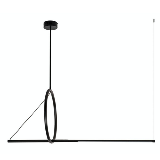 MOOSEE lampa wisząca STICK czarna