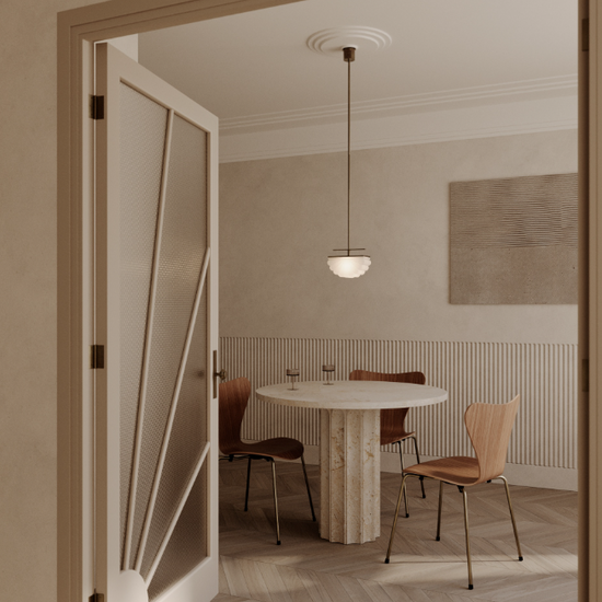 Lampa wisząca GINA S czarny mat C1334 Aromas