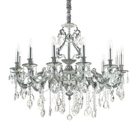 ŻYRANDOL Z KRYSZTAŁKAMI GIOCONDA SP12 164953 IDEAL LUX