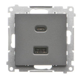 Ładowarka USB podwójna Simon 55