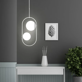 KOBAN C lampa wisząca czarna IP44 UMMO