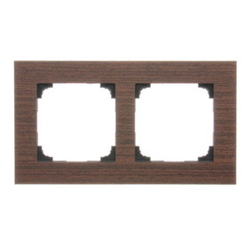 Ramka drewniana dwukrotna Simon 55 Nature