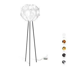 Lampa stojąca na trójnogu biała Flora Slamp 