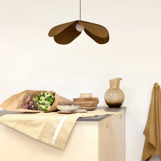 Lampa wisząca Forget me not ciemny dąb UMAGE