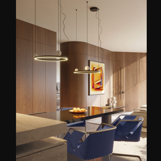 Lampa wisząca P0613 Solaris MAXLIGHT 