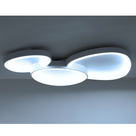 MOOSEE lampa sufitowa / plafon CELLS 3 biała