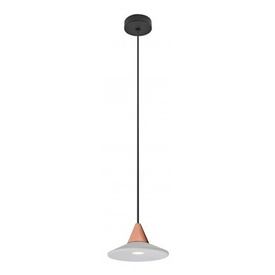 Lampa wisząca  Tentor Rose Gold AZ3085 + Disc white AZ3099 Azzardo