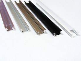 Profil wpuszczany czarny anodowany typ B 2 metry