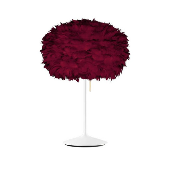 Lampa stołowa EOS CHAMPAGNE medium czerwona UMAGE