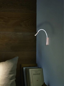 Kinkiet LED do czytania Nuto Gold  OPEN DESIGN HIGHLIGHTS