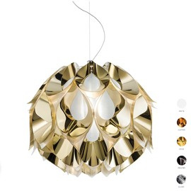 Lampa wisząca złota Flora Slamp