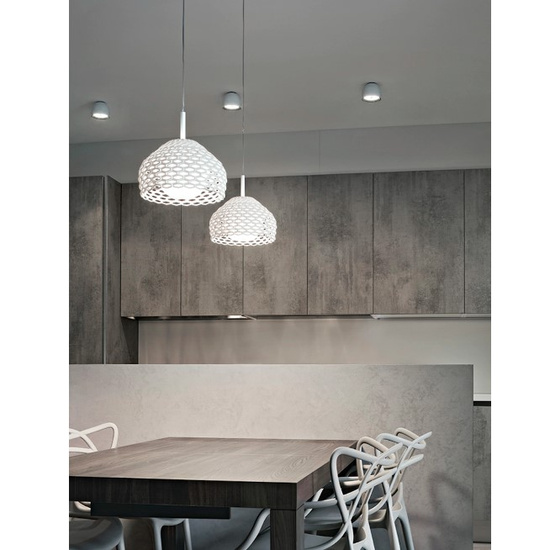 Lampa wisząca Tatou S2 biała F7766009 Flos
