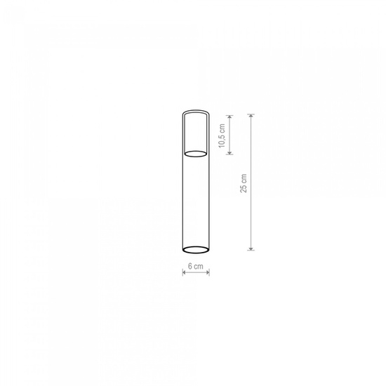 Klosz CAMELEON CYLINDER M TR/BL 8541 Nowodvorski