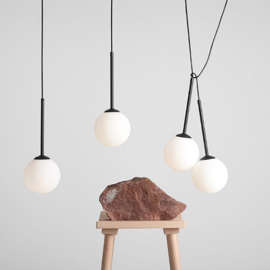 Lampa wisząca Bosso 1087L1 czarna