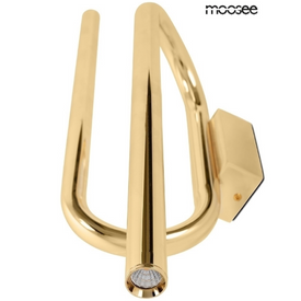 MOOSEE lampa ścienna MACAROON złota
