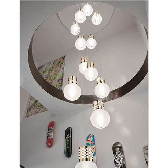 Lampa wisząca Atmosfera Gold Slamp 