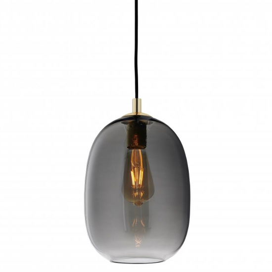 Lampa wisząca ONYX 1 grafitowa KASPA