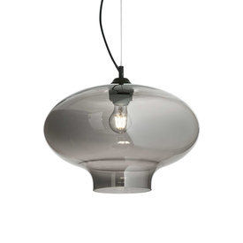 LAMPA WISZĄCA BISTRO SP1 ROUND SZKŁO DYMIONE 120904 IDEAL LUX