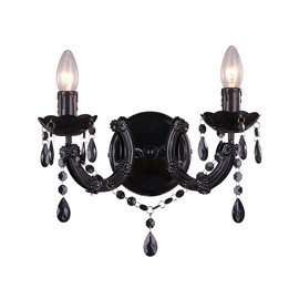 CZARNY KINKIET MAGNOLIA ZUMA LINE