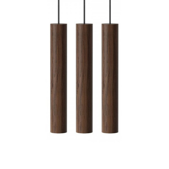Lampa wisząca Chimes Cluster 3 ciemny dąb UMAGE