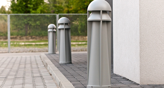 Słupek ogrodowy Narvik Norlys art 5024 aluminium