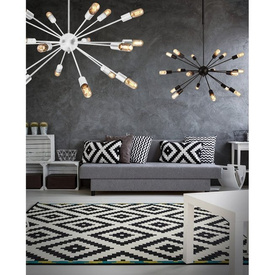 Lampa wisząca Orbit Black Azzardo 40446-18BK