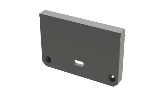 Zaślepka 1 sztuka do profilu nawierzchniowego LUMINES\ILEDO Szara z otworem