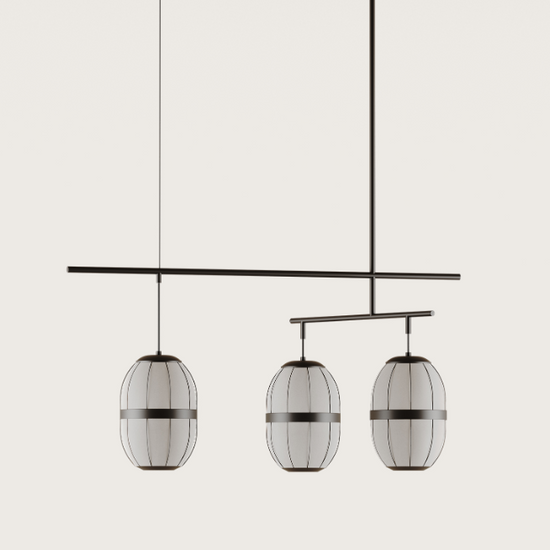 Lampa wisząca PULL starzone złoto C1249/3 Aromas