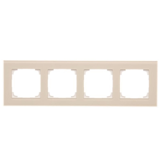 Ramka szklana czterokrotna Simon 55 Nature