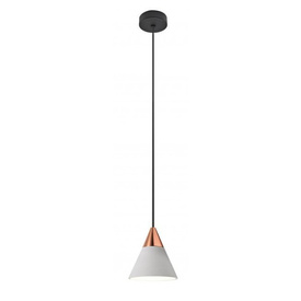 Lampa wisząca  Tentor Rose Gold AZ3085 + Trapeze white AZ3101 Azzardo