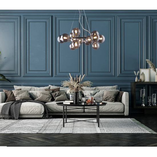 Lampa wisząca Marbelio PND-6161-15 CH+SM Italux