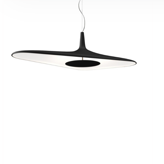 Lampa wisząca czarno-biała Luceplan 