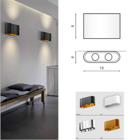 Kinkiet Vega Gold Azzardo