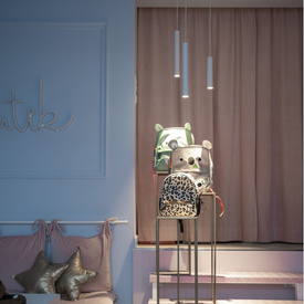 Lampa wisząca tuba 20 cm PET mini LED 3000K 41°  AQform