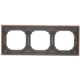 Ramka drewniana trójkrotna Simon 55 Nature