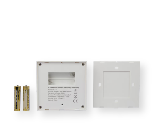 Panel sterujący CCT 4-strefowy MiBoxer magnetyczny (B2-W)