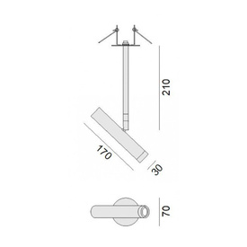 Oprawa do zabudowy HOLD RD1 Zaho Lighting