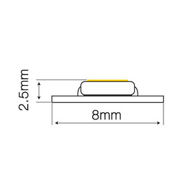 Taśma 300 SMD3528 12V 2400K 4,8W  