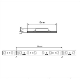 Taśma 300 SMD5050 24V RGB 14,4W Led line 240539 