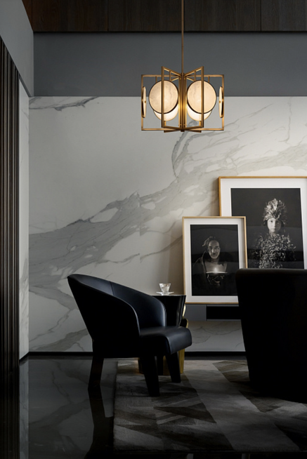 Lampa wisząca Marmo MOD099PL-06G Maytoni