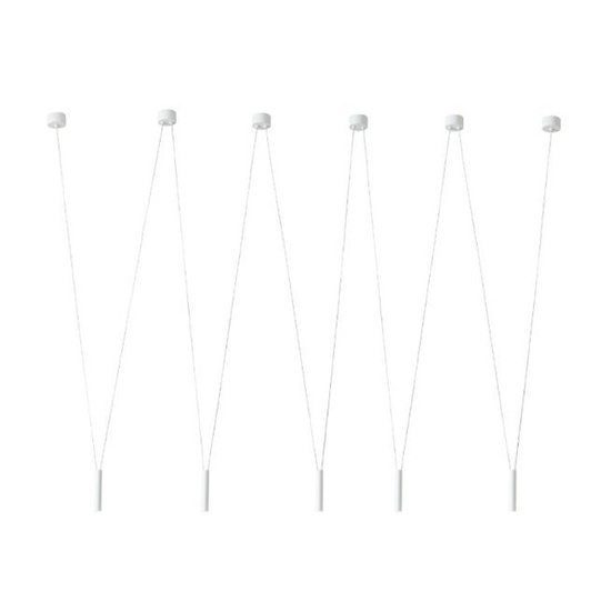 Nowoczesna lampa wisząca VIVA V BIANCO Orlicki Design