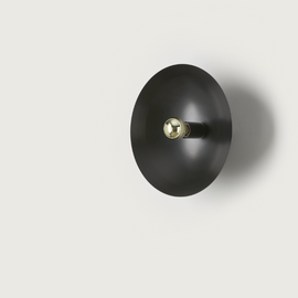 LAMPA ŚCIENNA CROPI S A1100/25 matowa czerń Aromas