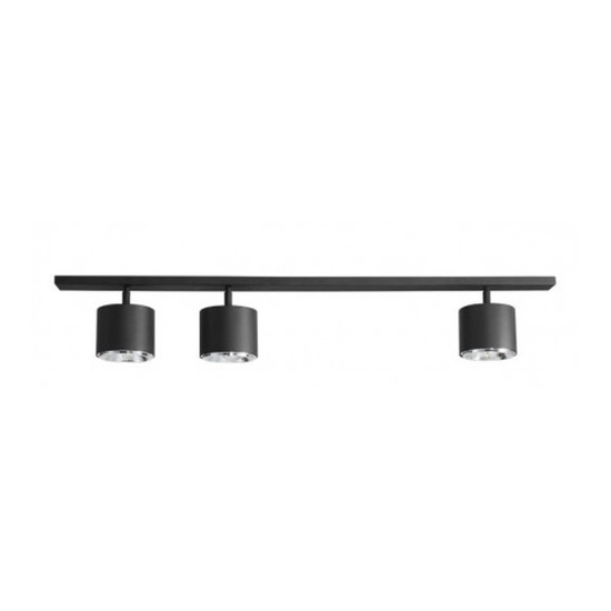 Lampa sufitowa Bot 1047PL_E czarna