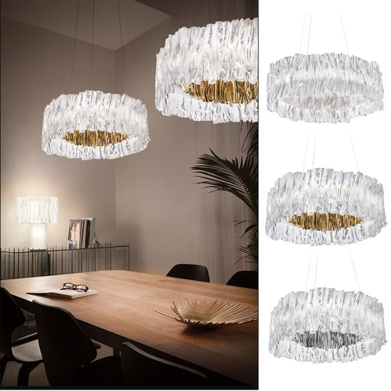 Lampa wisząca Akordeon Silver Slamp 