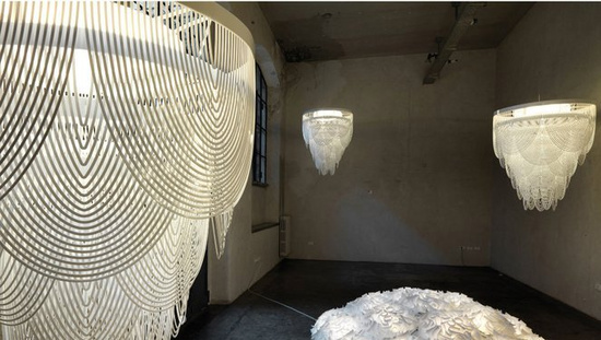 Lampa wisząca Ceremony L 90 pryzma Slamp 