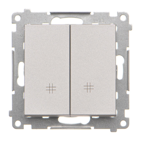 Łącznik krzyżowy podwójny piktogram Simon 55