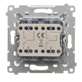 Łącznik żaluzjowy podwójny trójpozycyjny Simon 55