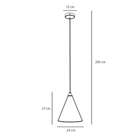 Lampa wisząca FORM RED WINE ALDEX