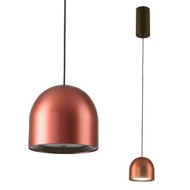 Lampa wisząca PETITE LED miedziana 10 cm Step Into design