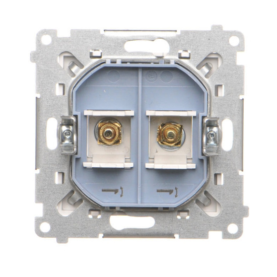 Gniazdo głośnikowe pojedyncze Simon 55